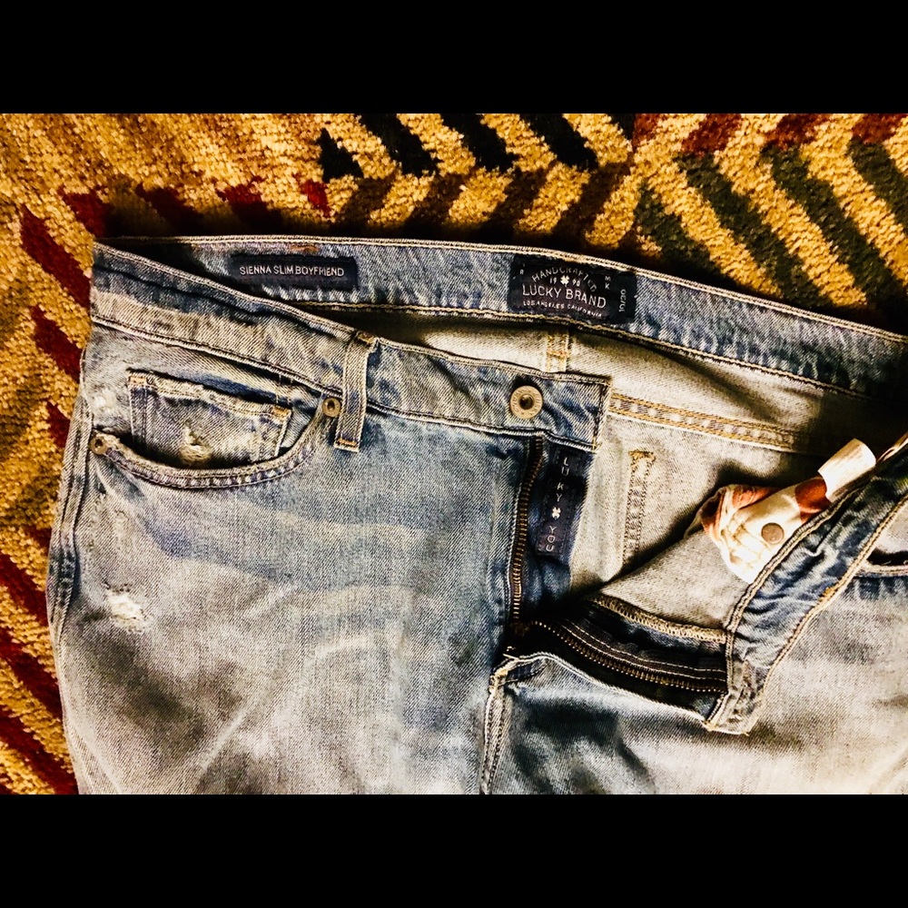 Lucky Brand Sienna Slim Boyfriend Jeans